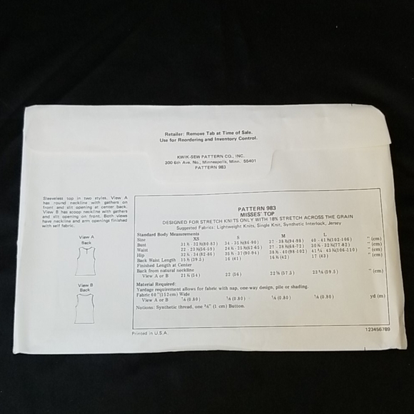 🧵VINTAGE SEWING PATTERN - Picture 3 of 4